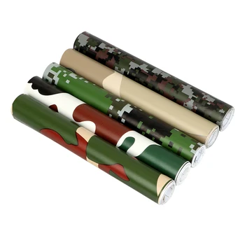 

LEEPEE Digital Woodland Green Desert Camo 3D Car Stickers 20cm*152cm Car Wrap Film Camouflage Vinyl PVC Car Styling Protective