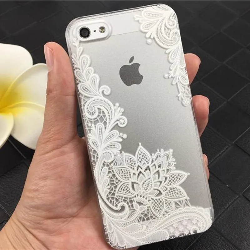 DS-LOVEHUI модный сексуальный кружевной чехол для iphone 6 6s 7 8 5 S SE красивый с цветочным