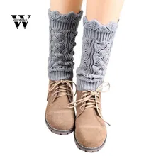Женские зимние теплые Вязаные Короткие гетры с дырочками, гетры, сапоги, новая мода, потрясающие теплые вязаные гетры для женщин