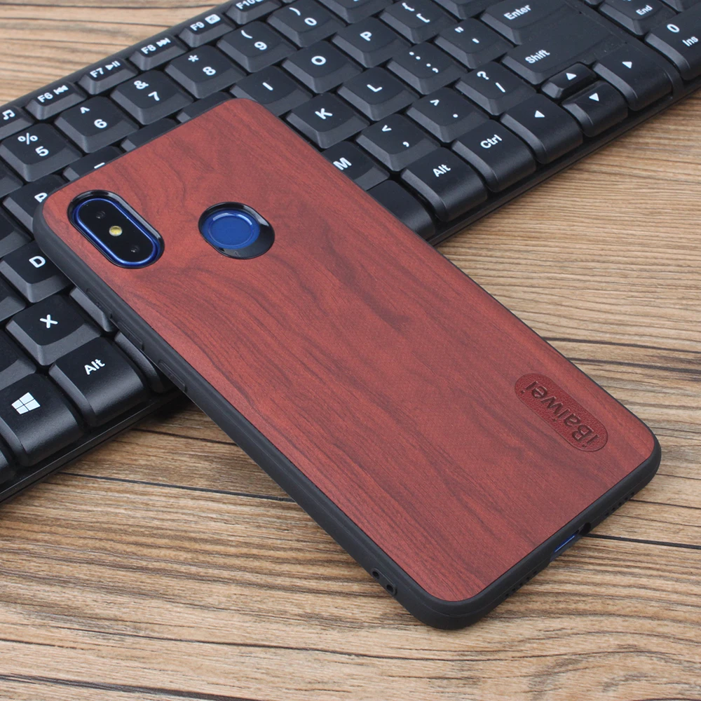 For Xiaomi Mi 8 9 SE Wooden Design Case Lite TPU Silicone Material With PC Wood PU Leather Skin Cover Explorer |