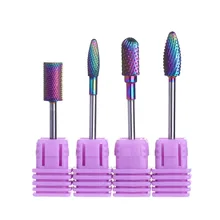 1 шт. Радужный сверло для ногтей инструмент для маникюра и дизайна ногтей аксессуары для электрической дрели