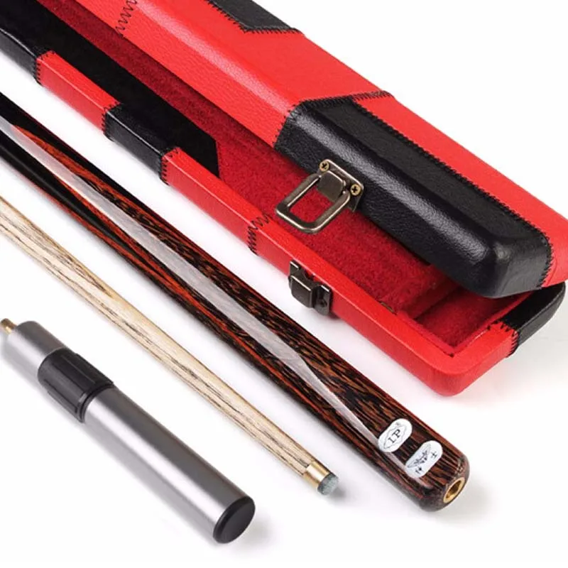 Новинка LP Shenshi 3/4 набор для снукера cue Stick 9,8 мм наконечник с двумя ручками цвета Китай розовое дерево Peafowl дерево - Цвет: Peafowl Wood Case B