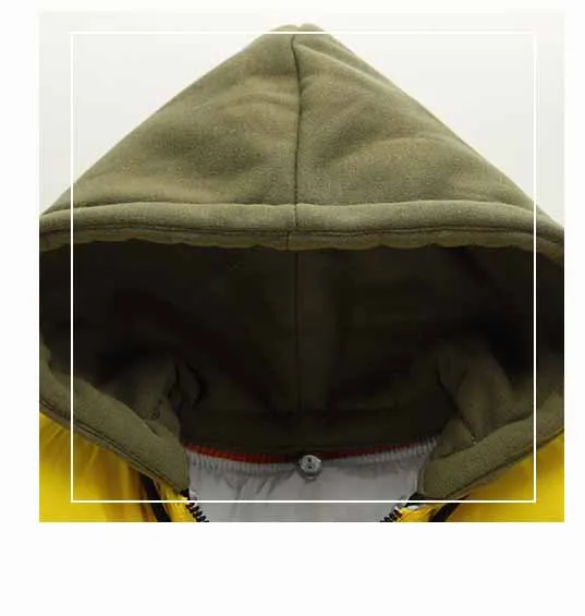 Kids Jacket Boy And Girl Winter Warm Down Hooded Coat Plus Thick Loose Comfortable Outerwear Baby Children Winter Jacket 3-10Y
