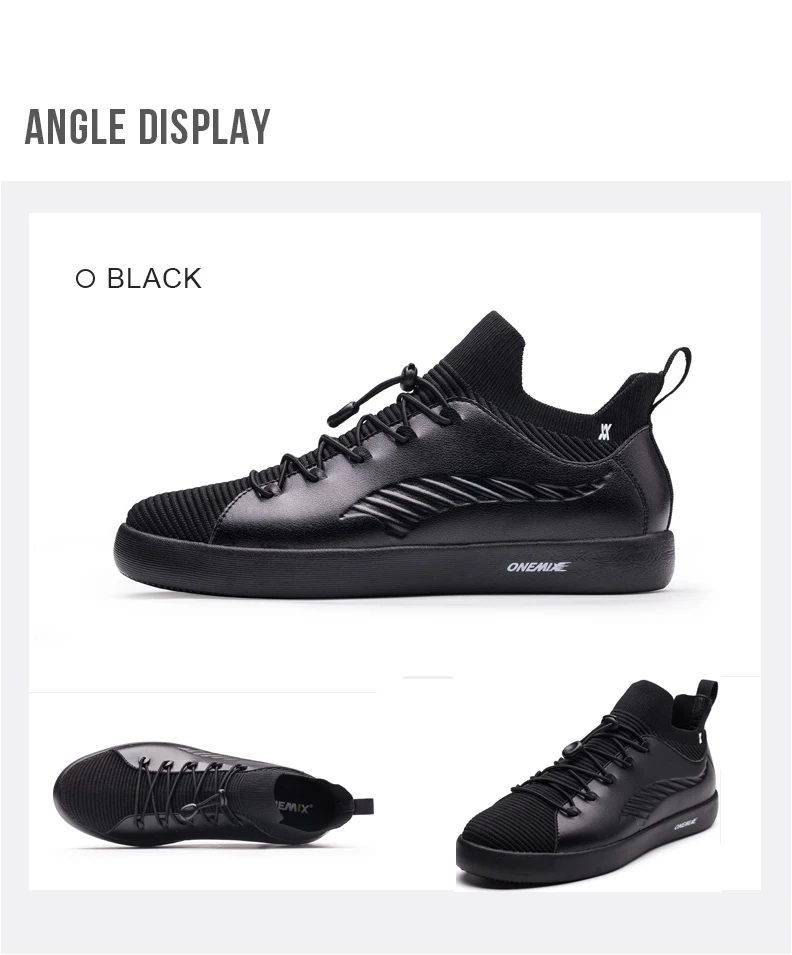 ONEMIX Классическая обувь для скейтбординга для мужчин кроссовки серый свет Треккинговая обувь кожа Удобная уличная прогулочная беговая Обувь