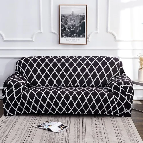 Стрейч диван крышка для Гостиная эластичность 1/2/3/4-Seater диван Чехол L-shape форме, благодаря чему создается ощущение невесомости с диване крышка угловой диван крышка - Цвет: Type 2