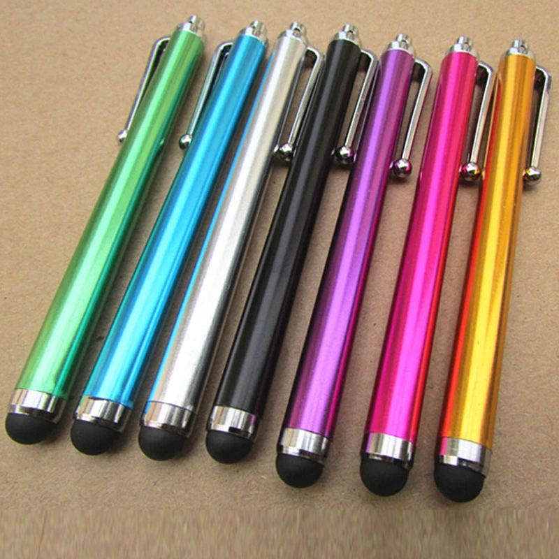 20 Pcs Aluminum Metal Stylus Touch Screen Pen for Mobile Phone Tablet Touchscreen Pen Stationery