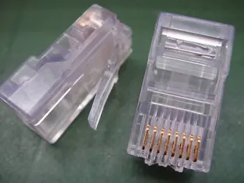 

RJ45 Connector Plug CAT 6 8P8C Netowk Crimp End 16#