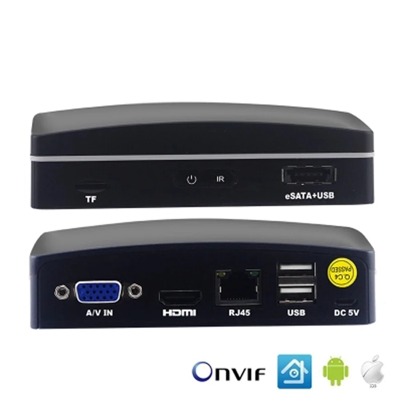 Аналоговая камера высокого разрешения коаксиальный HD 4-канальный DVR Мини AHD аналоговый IP TVI CVI Камера Регистраторы Поддержка eSATA/TF/USB сохранили резервный смешанные пять-в-одном автомобильный видеорегистратор