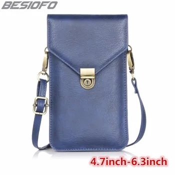 

Girl Women Bag Double Pockets Pouch Card Slots Holster With Belt Buttons Phone Case For OPPO F1 F3 F5 F7 7A R9 R9S R11 R15 R17