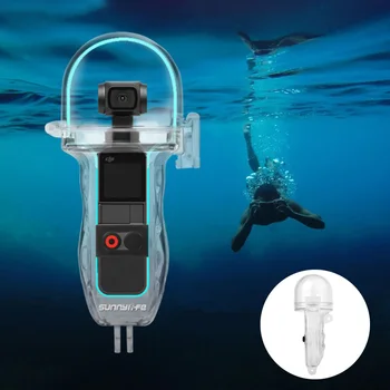 

Outdoor Summer Swimming Diving Waterproof Camera Case Cover Underwater Protective Housing For DJI OSMO POCKET (Without Camera)