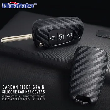 

Doofoto 2 3 Button Remote Key Case Fob Cover For Hyundai i30 Verna Veloster i35 i20 Sonata For Kia K2 K5 Rio Sportage Soul ceed