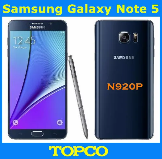 Samsung Galaxy Note 5 note5 N920P Sprint оригинальный незалоченный мобильный телефон gsm с Android 4 ГБ 32