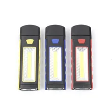 COB Светодиодный фонарь для работы Гибкая инспекционная лампа ручной фонарик Магнитный фонарь для кемпинга