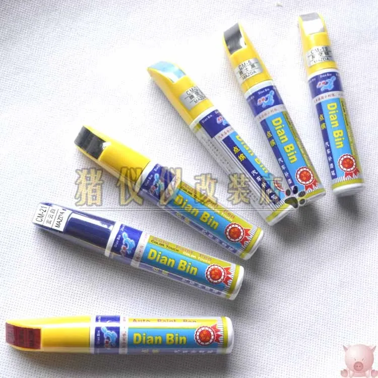 

For Mazda 3 touch up pen body paint m3 experimented gray silver repair white red blue