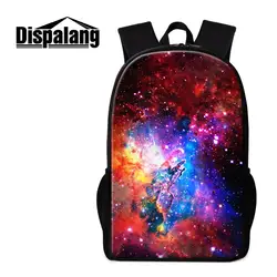 Dispalang рюкзак для Galaxy для студентов школьная сумка цветной Bagpack обувь мальчиков путешествия Bookbag Star Ruckack обувь девочек детей