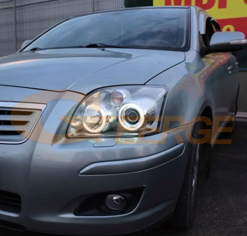 Для Toyota Avensis T25 2006 2007 2008 2009 отличное Ультра яркое освещение CCFL ангельские глазки комплект Halo Кольцо