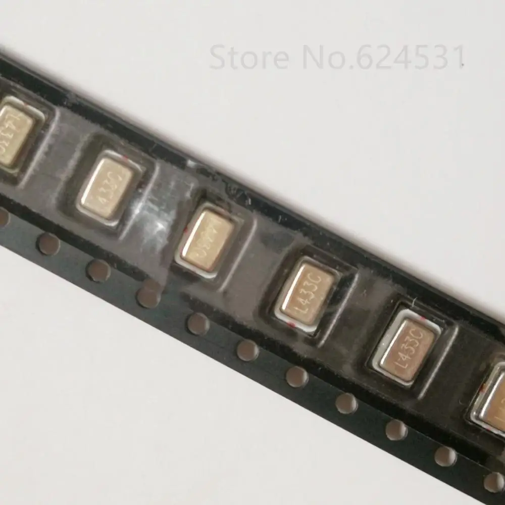 Free shipping 20pcs SMD SAW resonator filter 5*3.5 R433A 5*3.5 4 feet