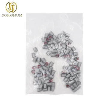 

New TPMS Tire Valve Caps with O-ring Seals Gray Plastic Valve Covers for TPMS Valve StemsTire Accessories Wholesale