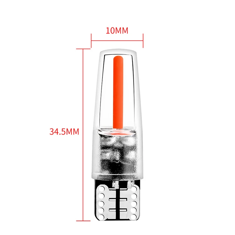 2019 новые W5W led T10 cob стекло автомобиля светильник со светодиодными нитями на авто