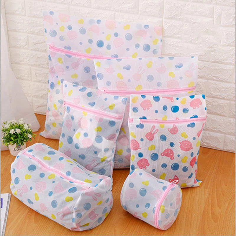 Underwear Clothes Washing Machine Laundry Bra Aid Lingerie Mesh Net Wash Bag Pouch Basket Socks Laundry Washing Machine Net bag