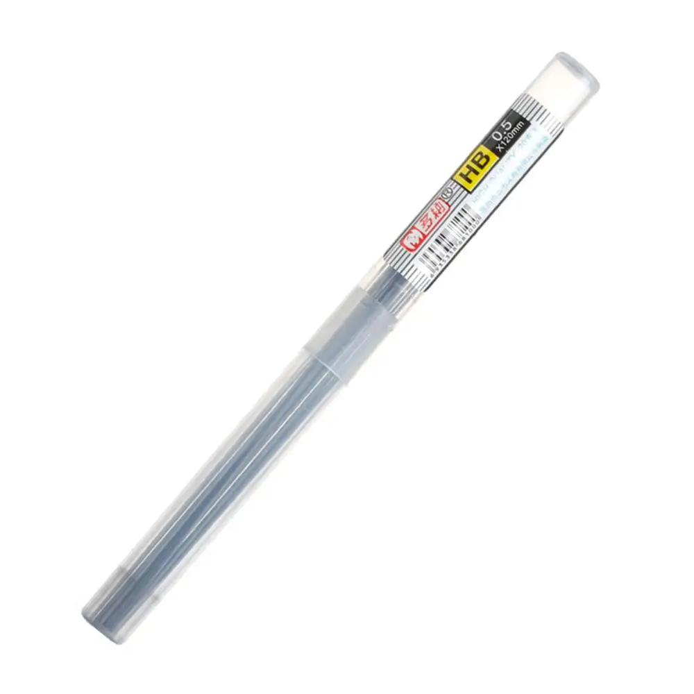 Стиль 2B HB свинец заправка трубка 0,5 мм/0,7 мм автоматический карандаш - Цвет: HB-0.5mm