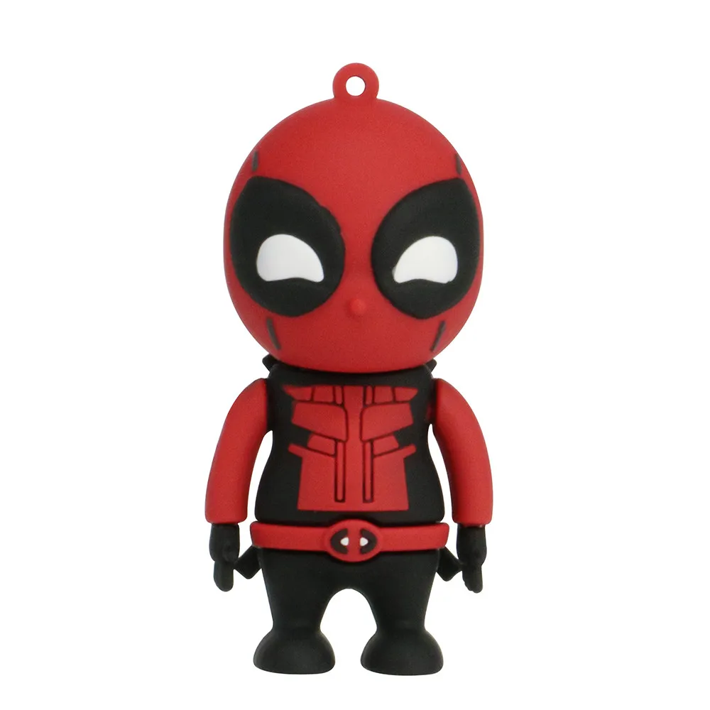 Spiderman Superman usb flash drive cartoon usb 2.0 pen drive 4gb 8gb 16gb 32gb 64gb 128gb pendrive usb stick free shipping (9)