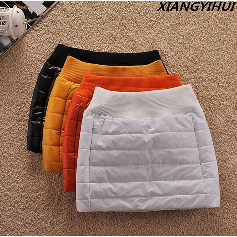 Goede Simplee Sexy hoge taille PU lederen rok Herfst winter 2017 elegante ritsvak korte vrouwen rok zwart plus size mini rok