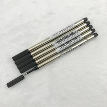 5 шт./компл. роликом мяча для заправки зажигалок 0,7 мм черные, голубые чернила для заправки зажигалок для шариковые ручки