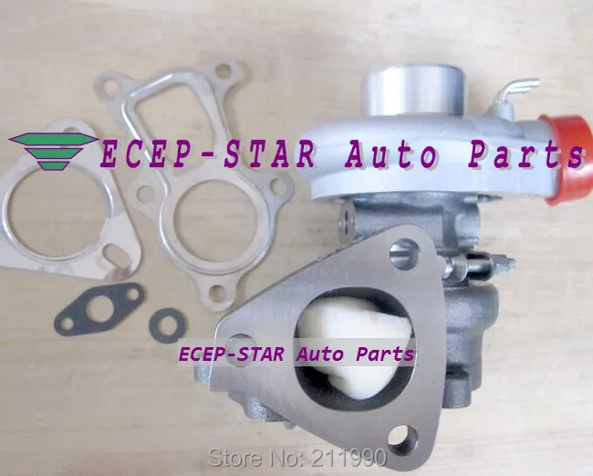 TD04 49177-02500 oil cooed turbo Turbocharger For MITSUBISHI PAJEROO II 1990-97 MONTERO 1999 SHOGUN 1987- 4D56TD 4D56Q 2.5L Gaskets (1)