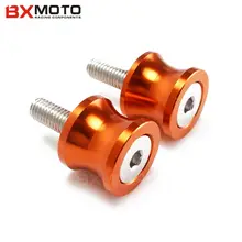New 8 colors available 6mm font b Motorcycle b font stands screws font b Swingarm b