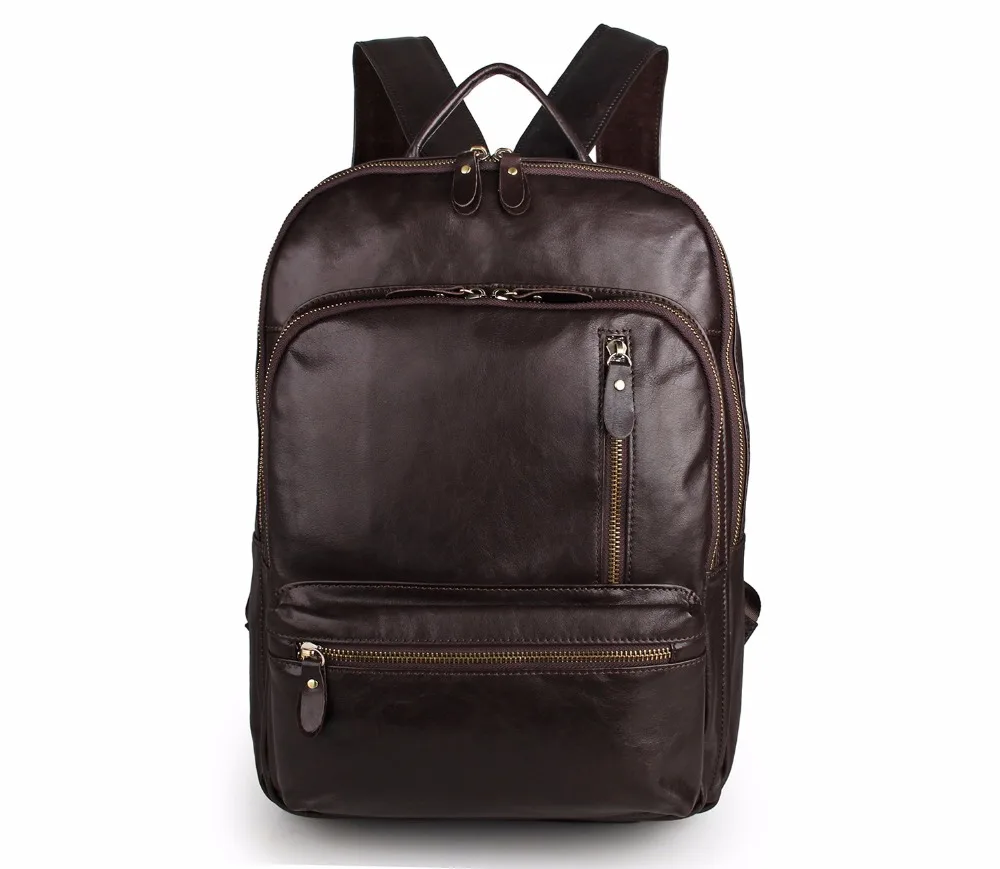 

Augus Vintage Backpack Multi Funcational Backpack 100% Genuine Cow Leather Shoulder Bag For Girls 7313Q