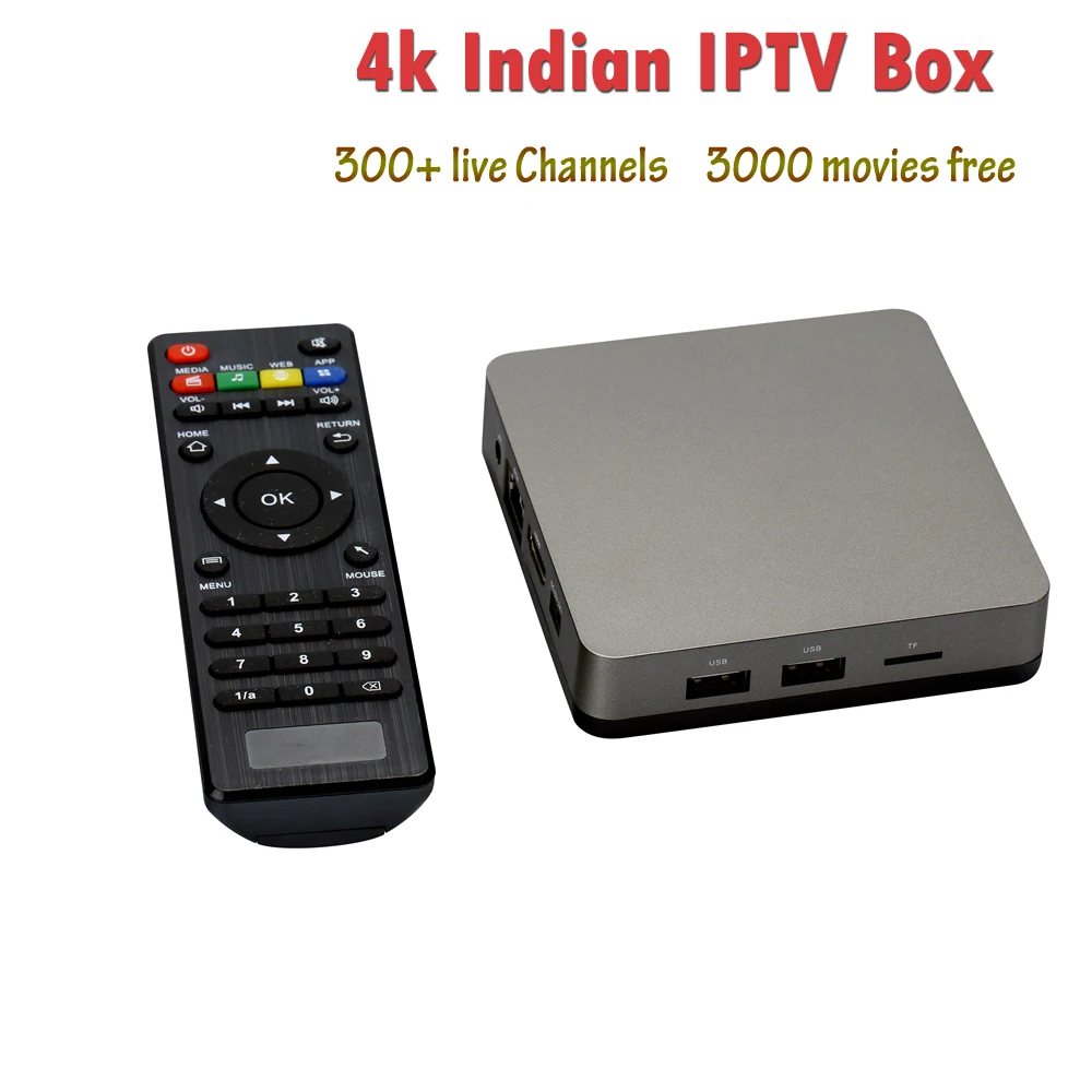 HD индийский IP tv BOX Поддержка индийский Live tv каналы с английскими каналами Интернет tv box Android индийский IP tv Box