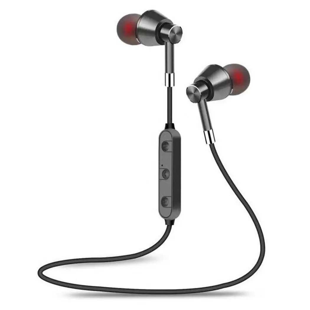 Магнитные всасывающие наушники воротник Беспроводные Bluetooth бинауральные стерео