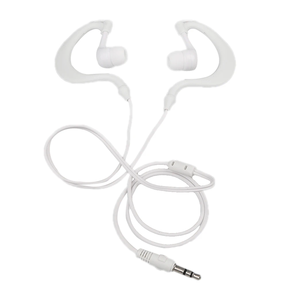 Спортивные водонепроницаемые наушники IPX8 с крючком 3 5 мм для iPod MP3