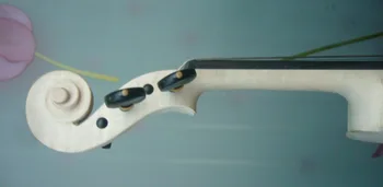 

Full hand made 4/4 size unvarnished white violin Guarneri 1742 violin