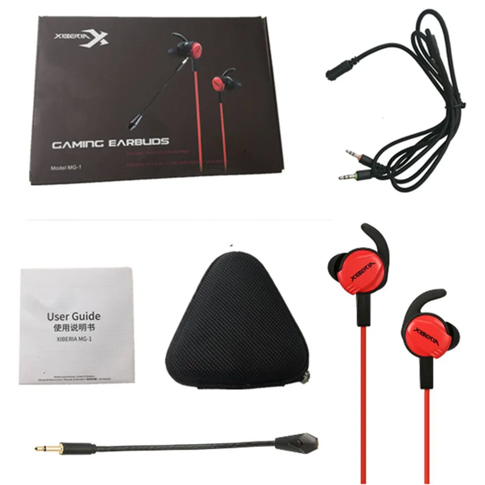Xiberia Pc Gaming Headset In Ear Bass Earphones For Ps4 New Xbox One