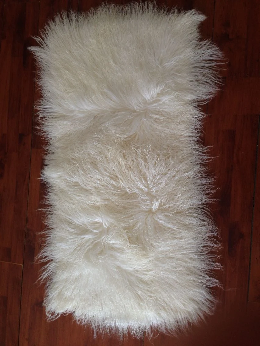 Оптовая продажа длинный ворс из тибетской монгольской овчины|mongolian sheepskin|mongolian fur