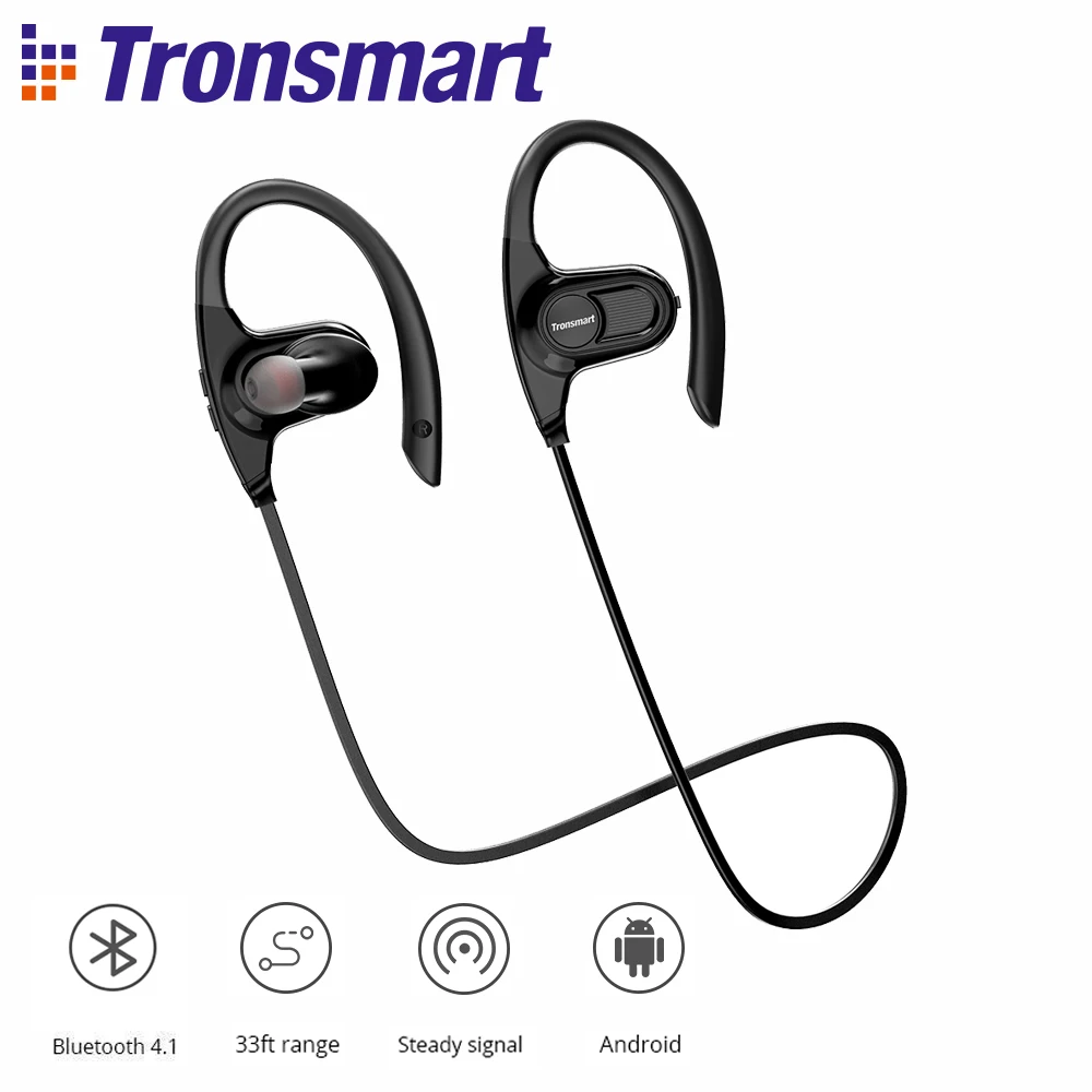 

Tronsmart Encore Hydra Bluetooth 4.1 Headphones IPX7 Waterproof HiFi Superior Sound quality Noise cancelling Wireless Earphone