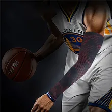 1Pcs Sunscreen Sport Arm Warmers Sleeves Cycling Running Bicycle Basketball Sun Protection Cuff Cover Protective Arm Sleeve Men