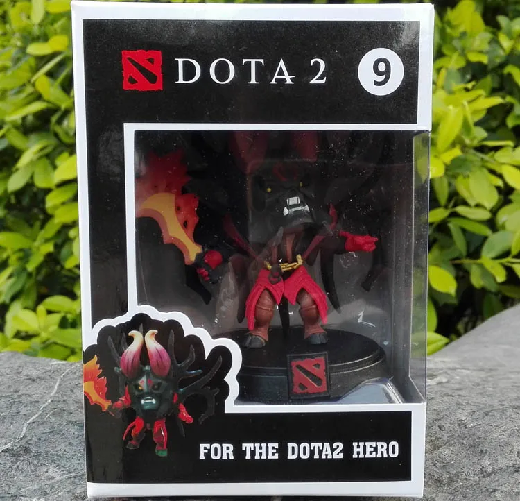 Dota 4 шт./компл. Hero DOTA2 Stone Giant Slardar Silkwood The Doom Bringer Модель ПВХ Фигурки игрушки