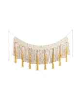 Big size 158*90cm Handmade Knit Wall Tapestry Wedding Party Home Decor Hanging Tapestry Cotton Tapestry Severed Door Curtain