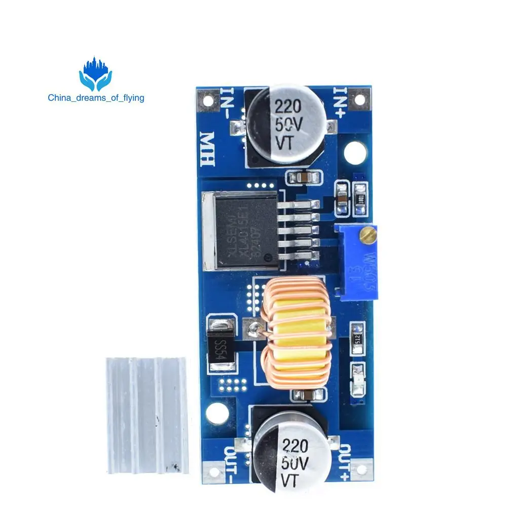 

1PCS 5A XL4015 DC-DC Step Down Adjustable Power Supply Module LED Lithium Charger