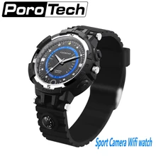 2017 Sport Camera Wifi watch Fox8 P2P WiFi IP Camera Pocket Mini DVR Built in 32G Car Bicycle Video Recorder Smartwatch Camera