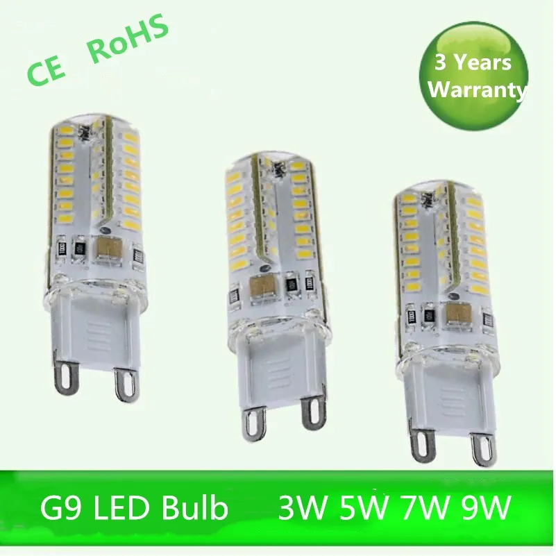 

Mini G9 Led Lamp Light 3W 5W AC 220V 230V 240V G9 Led bulb SMD2835 LED G9 Spotlight For Crystal Chandelier Replace Halogen Lamp