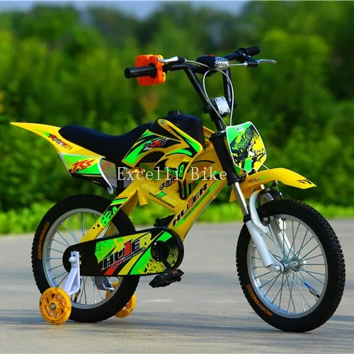 Cheap Excelli Moto Bike 12"/16"/20" Mountain Bikes for Child cycle Vocalization Kids Bike Toy Bar Bicicleta Child Cycling 8