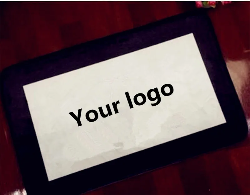 

Luxury Customized Logo Carpet Brand Text Photo Rug Floor Mat Carpet photo shop name area rugs 3D print hotel tapete livingroom