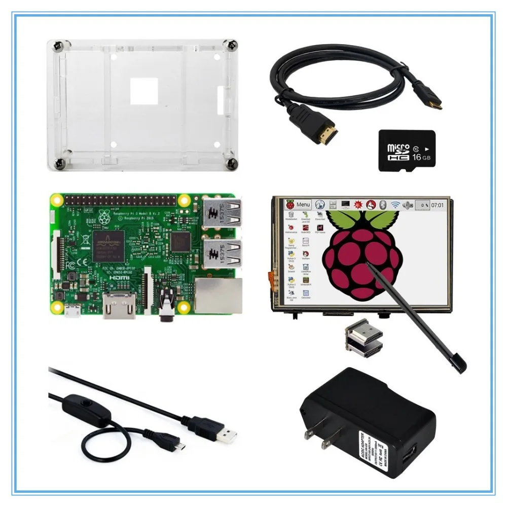 Aliexpress.com : Buy 8 in 1 Raspberry Pi 3 Model B Board+3