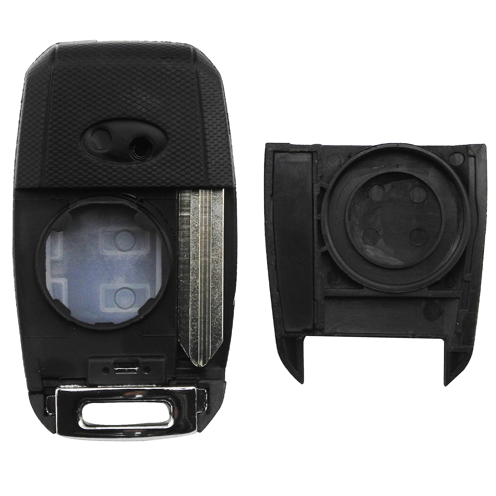 Keyforkess 10 pz/lotto Shell chiave per KIA Sorento Carens K3 K5 Cerato Forte Optima Rio Ceed Soul Flip Remote Key Case Fob custodia - HTB1tbAWwZyYBuNkSnfoq6AWgVXan