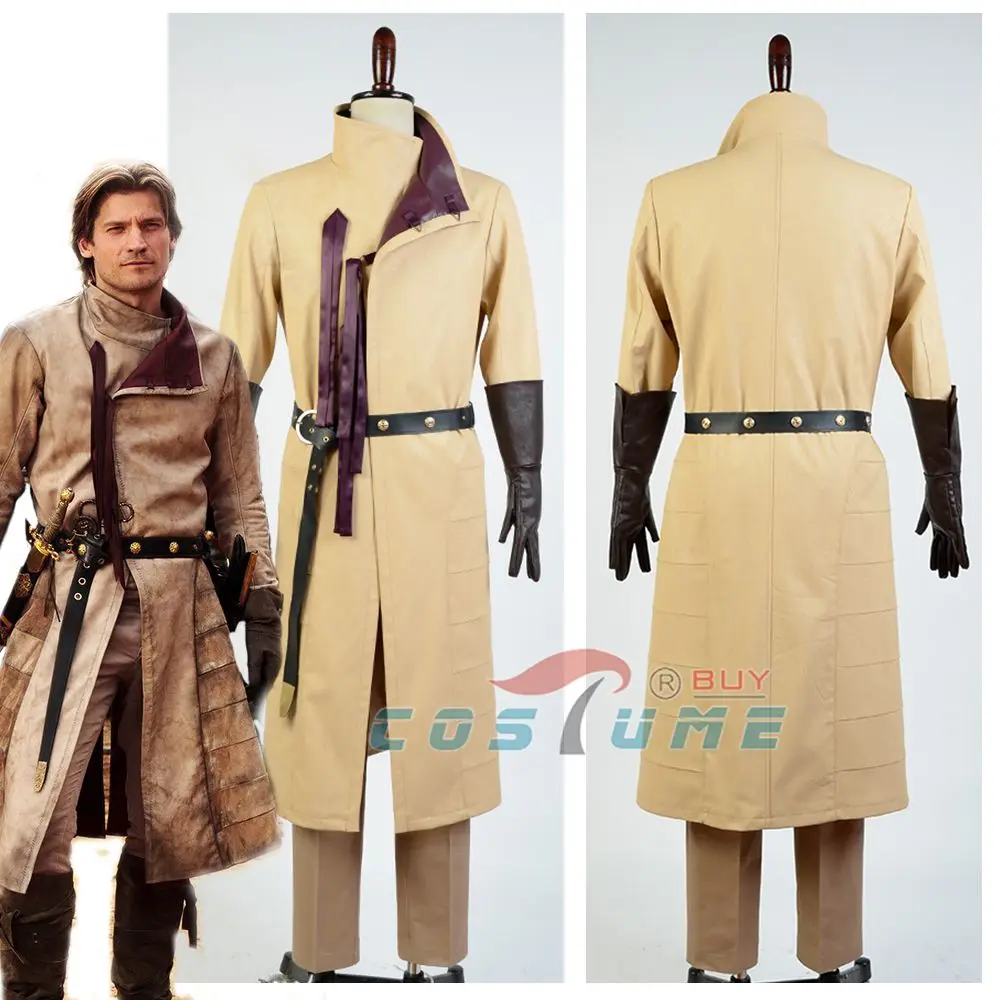

2016 GoT Game of Thrones Kingslayer Ser Jaime Lannister Cosplay Costume Custom Made