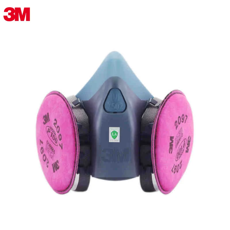 3M 7502 Пылезащитная маска 2097 пылешлифовка и резка волокна сварочная дымовая дымка